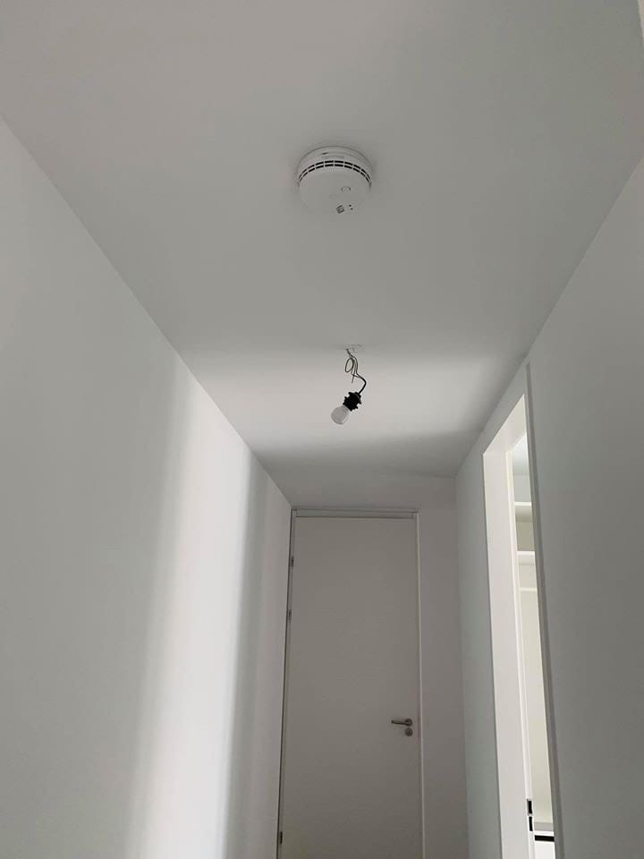Sfeerbeeld van een gesaust trappenhuis; geen foto van dit project