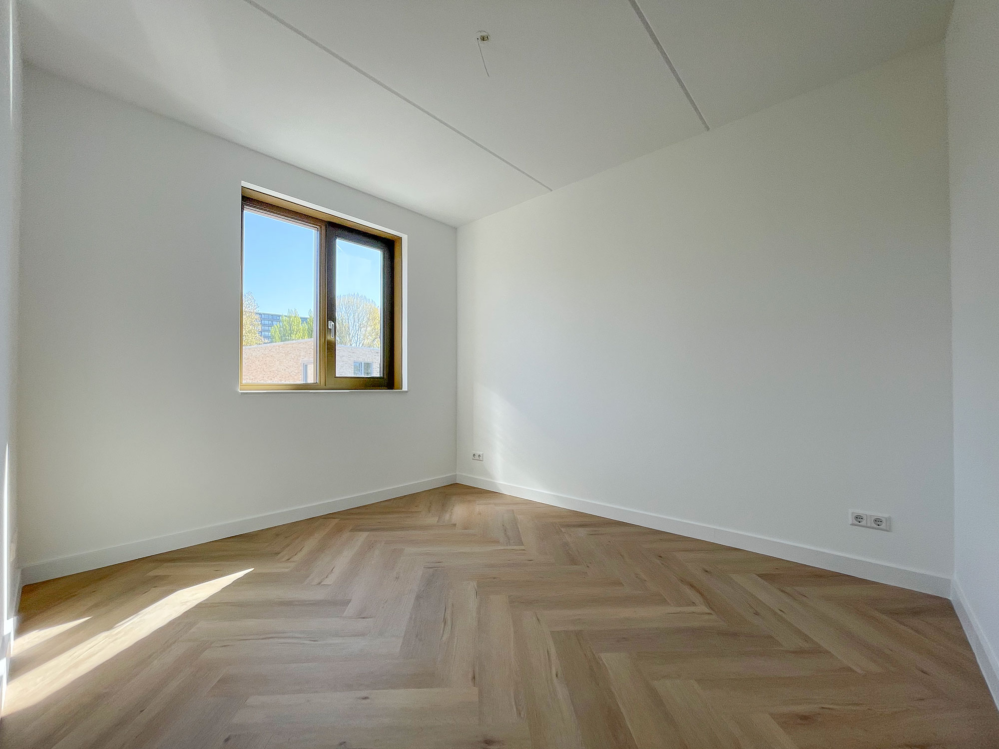 Sfeerbeeld van een gestuukt interieur; geen foto van dit project